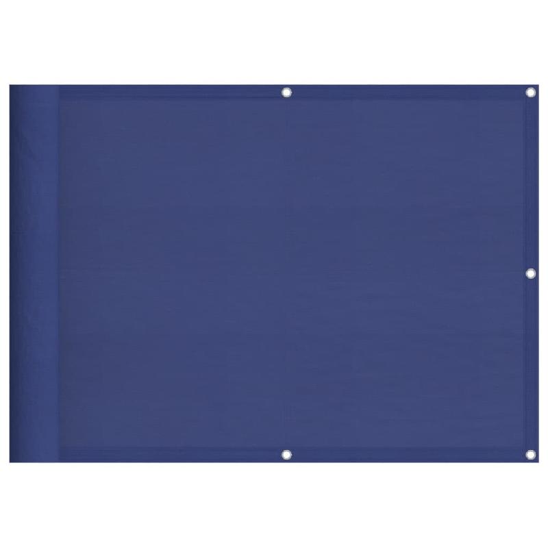 Écran de balcon bleu 75x800 cm 100% polyester oxford Modèle Patio Solaria - 4000278_0