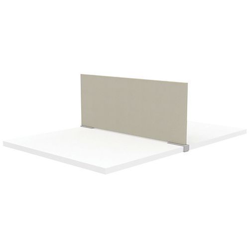 ECRAN DE SÉPARATION P.80CM TISSU BEIGE + PINCES ALU - QUADRIFOGLIO