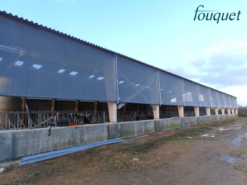 Filets brise-vent, rideaux et portes agricoles - Réf : FOUQUET  -  ORELA_0