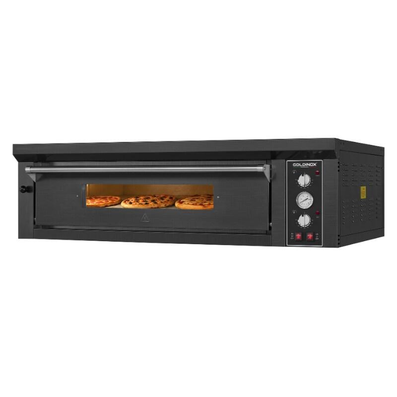Four à pizza électrique 6 x Ø34 cm LARGE (8kW - 380V) Série 
