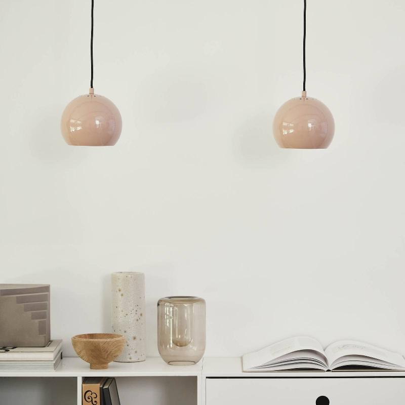 FRANDSEN SUSPENSION BALL, NUDE, Ø 18 CM