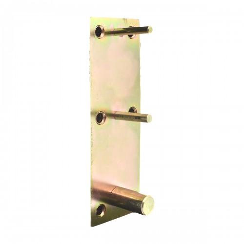 GABARIT DE PERÇAGE EN MÉTAL POUR ROSACES BB/PZ/BAD AVEC ERGOTS DE 7 MM KARCHER DESIGN
