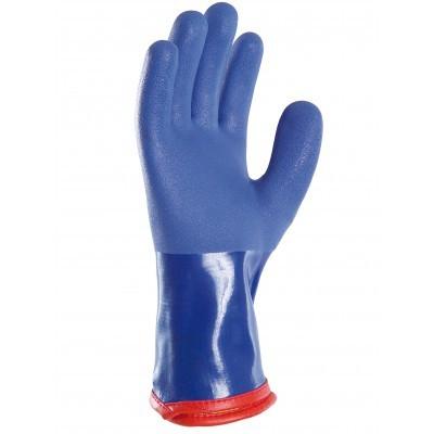 Gants PVC larges - Doublure chaude amovible - Étanche et résistants - Taille 10 - Réf : 963010_0