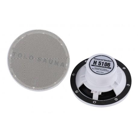 Haut-parleur étanche 80W - IP66 - pour hammam, sauna, salle de bain et milieux humides_0