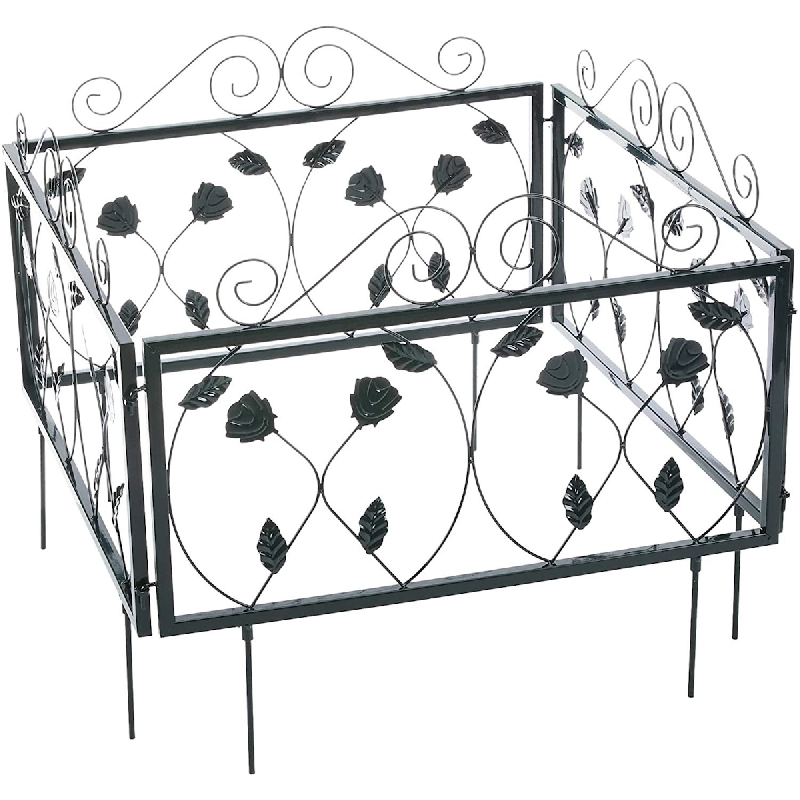 Helloshop26 - Clôture décorative de jardin en métal 13_0000779 - 3000141528989_0
