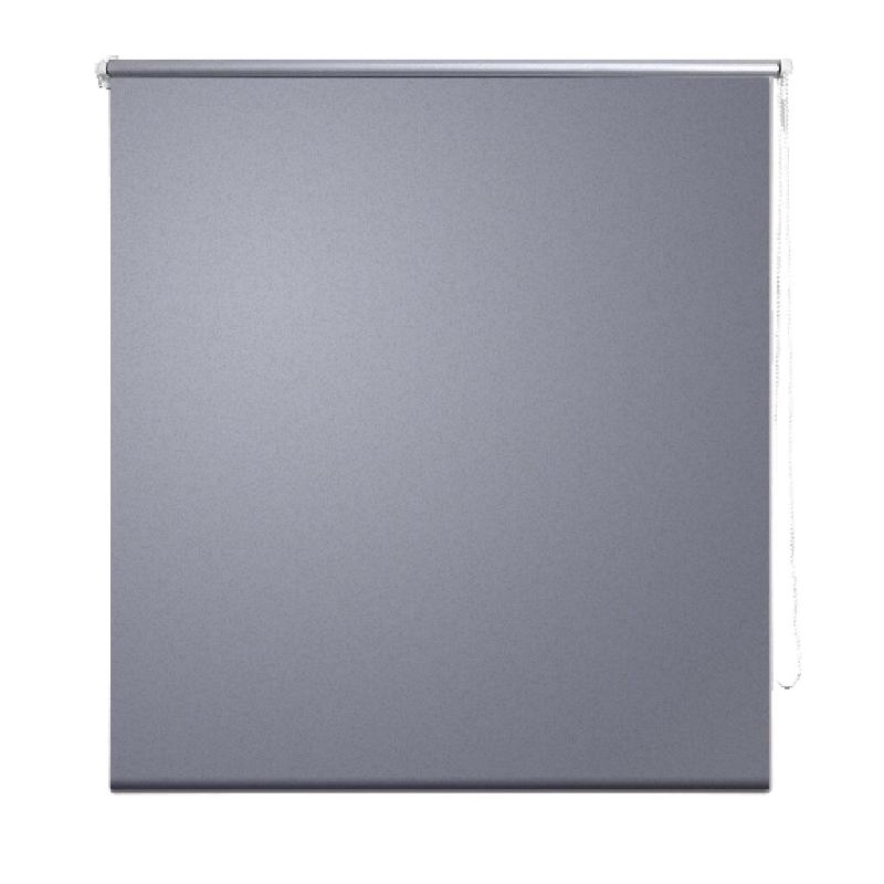 Helloshop26 - Store enrouleur gris occultant 120 x 230 cm  fenêtre rideau pare-vue volet roulant 4102060 - gris aluminium 3000487646484_0