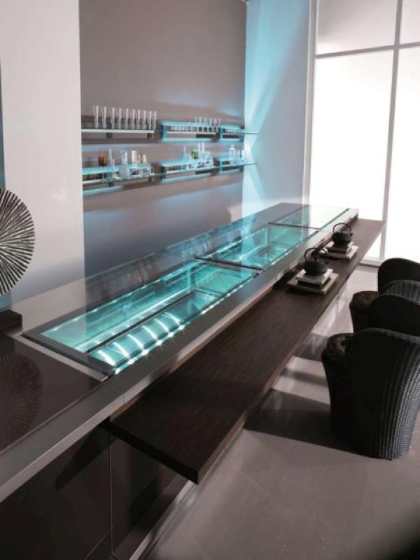 Vitrine à glaces Bianca - Compacte pour comptoir de bar avec température de +2°C et plus_0