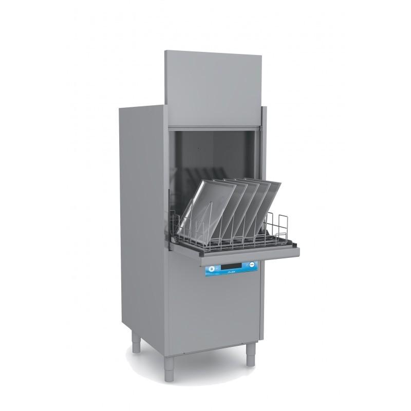 Lave-batterie 400V Panier 560x630mm H.1727 SERIE RIVER Elettrobar Furnotel_0
