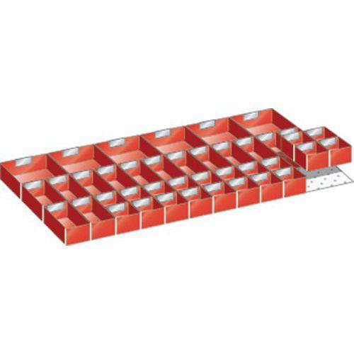 MATÉRIEL DE SUBDIVISION POUR TIROIRS 918X459X75MM - LISTA