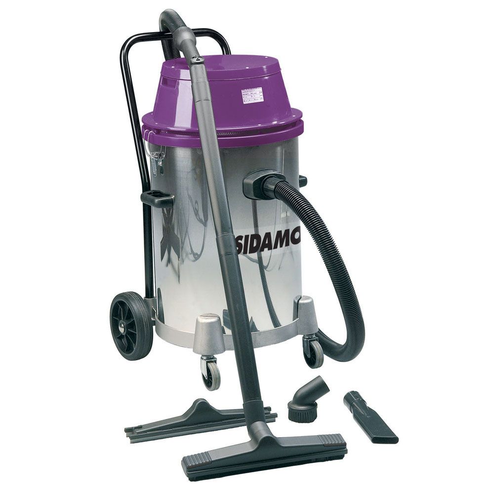 Mc 55 i - Aspirateur à eau et poussières - Sidamo - Cuve inox 50L - Aspiration bi-turbine_0