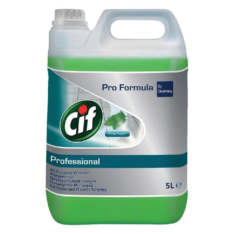 Nettoyant multi-usages parfumé Cif Professionnal forêt de pins 5 L_0