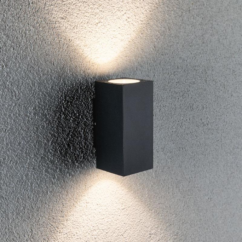 PAULMANN FLAME APPLIQUE 2 LAMPES 12,8CM ANTHRACITE
