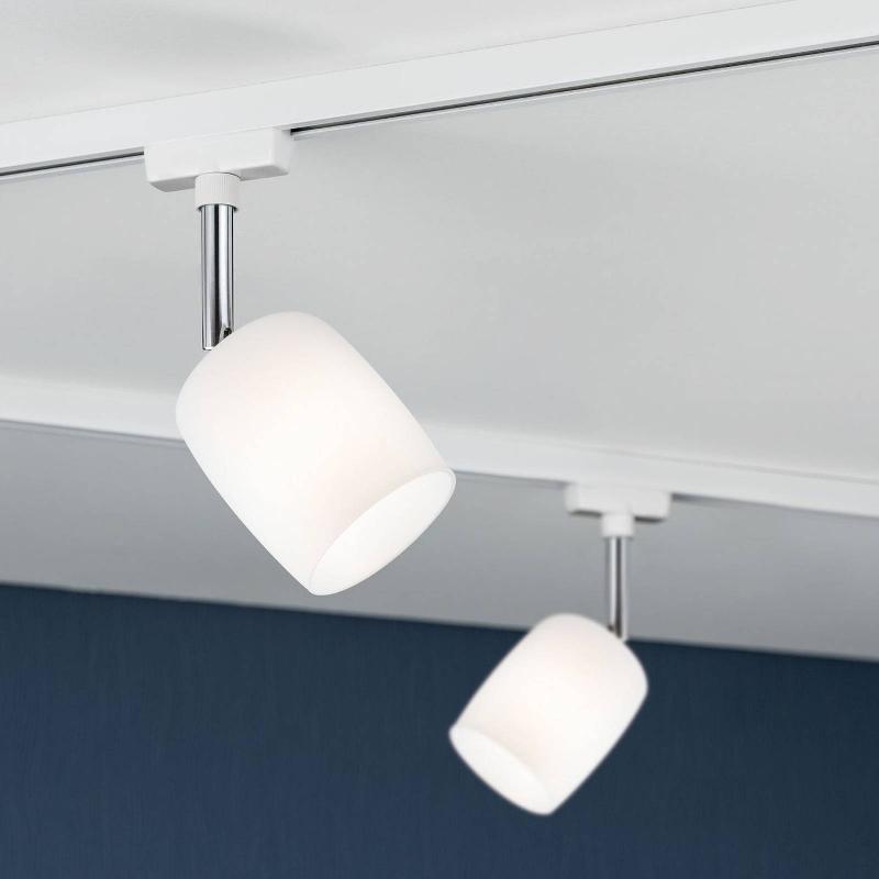 PAULMANN URAIL BLOSSOM SPOT BLANC, VERRE SATINÉ