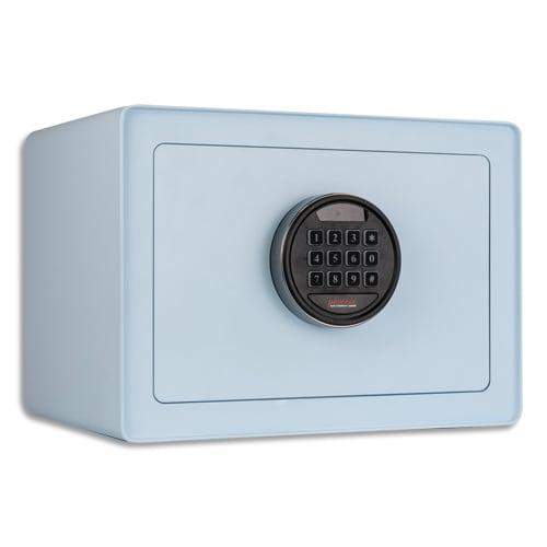 Coffre-fort Phoenix DREAM bleu pastel - Serrure électronique LED - 15,5L - 34x24x19cm - 7,5kg_0