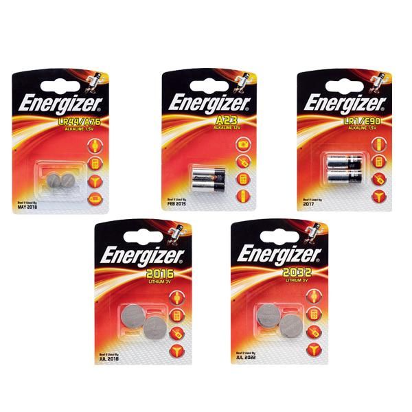 PILE MINIATURE ENERGIZER - PILE BOUTON ALCALINE  ENERGIZER LR54/189 BLISTER DE 2