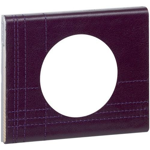 PLAQUE CELIANE 1 POSTE POURPRE COUTURE - LEGRAND