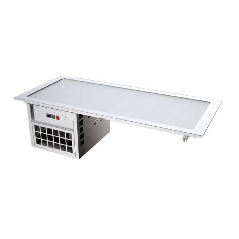 Plaque froide avec groupe intégré - Froid statique - 3 GN 1/1 - L 1100 | Distform_0