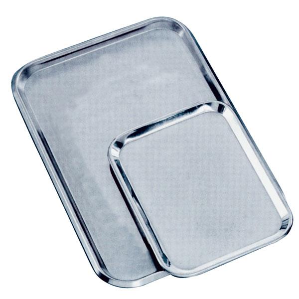 PLATEAU DE SERVICE EN INOX 48 X 33.3CM - AZ BOUTIQUE - PLATEAU DE SERVICE