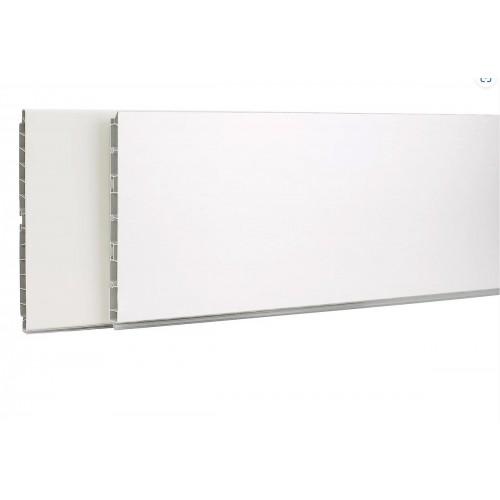 PLINTHE DE CAISSON EN PVC - 150 MM - LONGUEUR 3,85 M - NOIR SYNERCIA