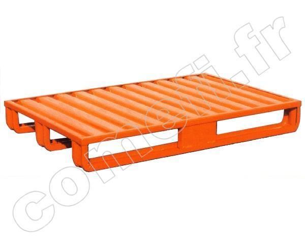 PLN069 - PALETTE TÔLE EMBOUTIE 1500KG / 3 PATINS