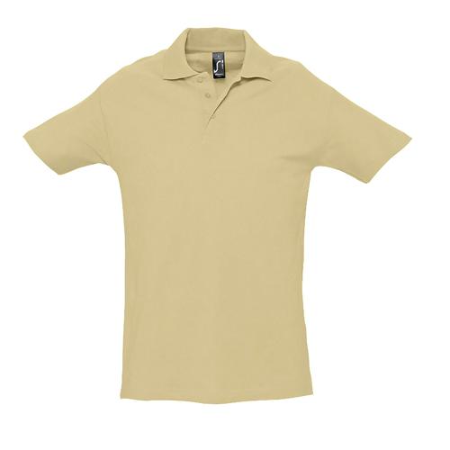POLO PERSONNALISABLE HOMME EN COTON SABLE
