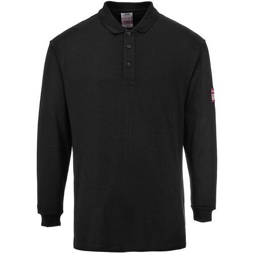 POLO FR10 ANTISTATIQUE RÉSISTANT AUX FLAMMES XL NOIR - PORTWEST