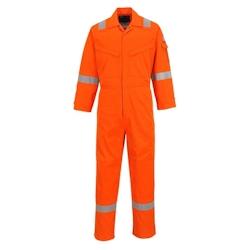 Portwest - Combinaison de travail résistante aux flammes et antistatique 350g Orange Taille 4XL - XXXXL orange 5036108182886_0