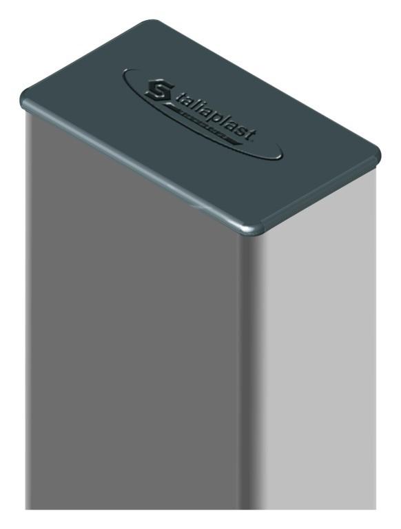 Poteaux rectangulaires pour signalisation permanente et temporaire - PTRTPNACGLV-TL02_0