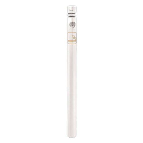 POTELET CENDRIER Ø 76 MM POMMEAU CITY - ZINC BLANC 9010 - PROCITY