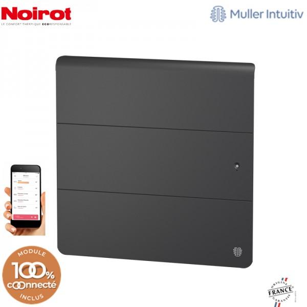 RADIATEUR FONTE NOIROT AXOO 1000W HORIZONTAL GRIS ANTHRACITE CONNECTÉ NEN3073SEHS