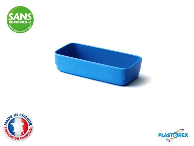 RAVIER RECTANGULAIRE MELAMINE BLEUE