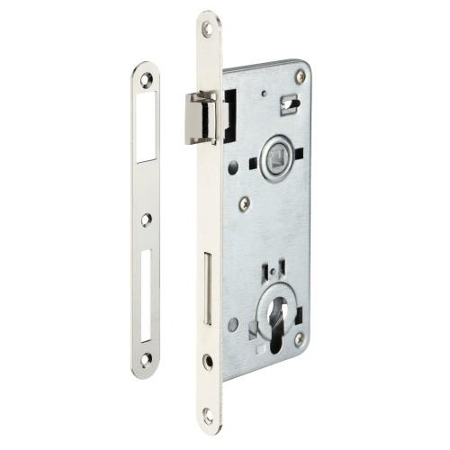 SERRURE À LARDER À CYLINDRE - TÊTIÈRE ACIER - ENTRAXE 90 MM - PROTECT FTH THIRARD