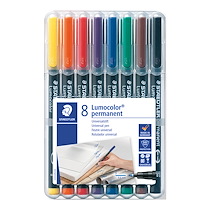 STYLO FEUTRE PERMANENT STAEDTLER LUMOCOLOR 