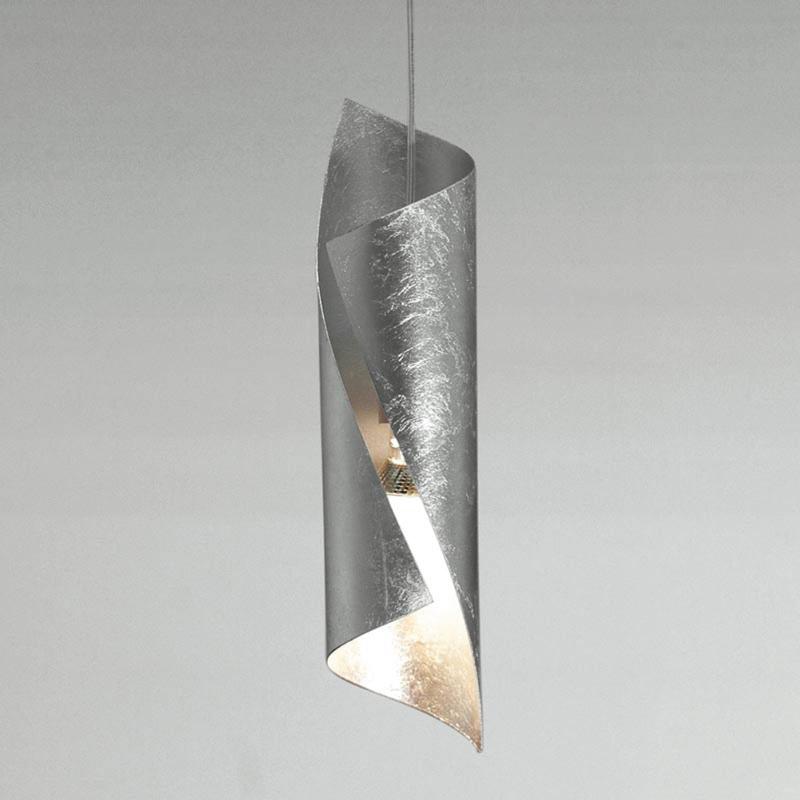 KNIKERBOKER HUÉ SUSPENSION ARGENTÉE À LAMPE UNIQUE
