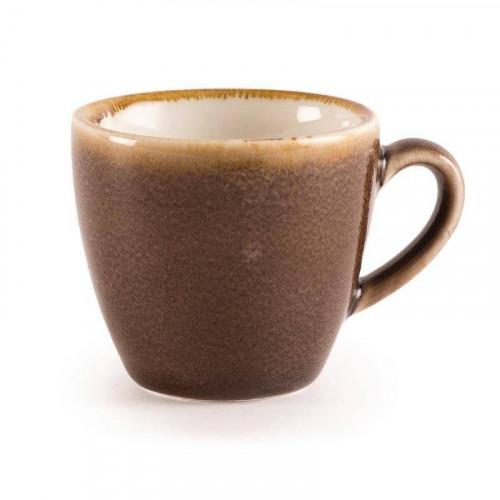 TASSES À EXPRESSO COULEUR ÉCORCE 85 ML KILN OLYMPIA - LOT DE 6