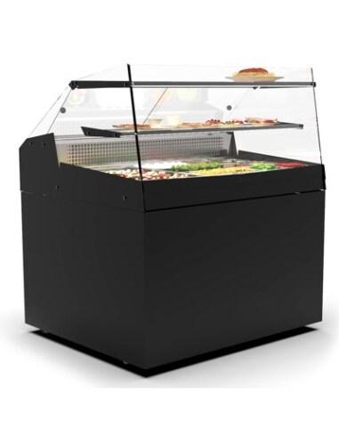 Vitrine réfrigérée de présentation sur meuble Loma | Sayl - LM10P - 674005068190_0