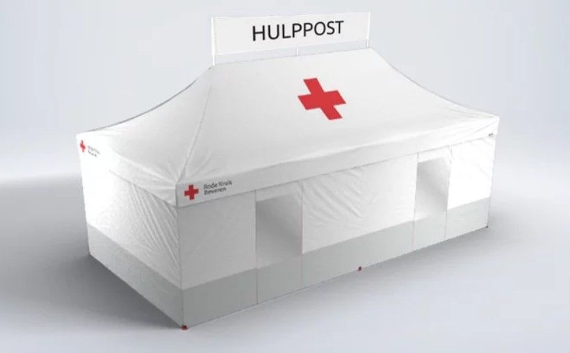 Abris médicaux mobiles - tentes de premiers secours - dimensions 4,5x3 m /  6x4 m / 8x4 m_0