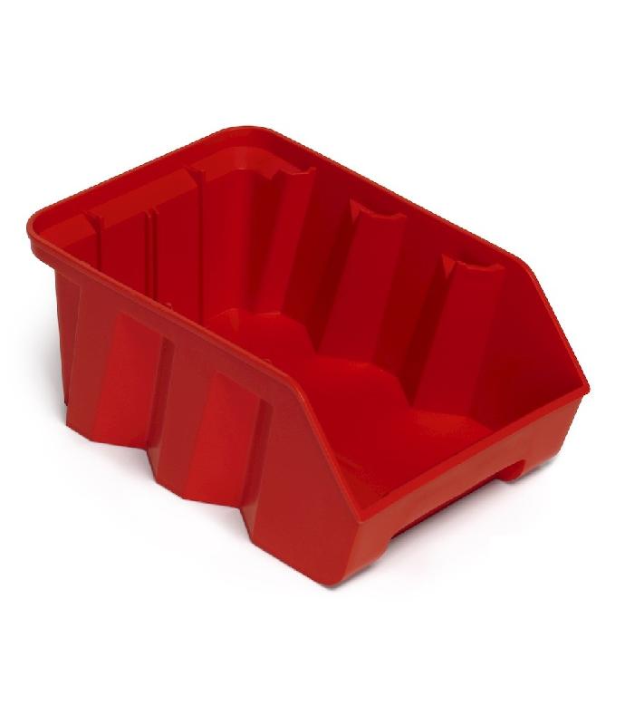 Bac DUETTO 28 litres plastique rouge_0