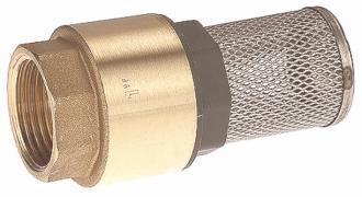 Clapet anti-retour avec crépine en inox - Ø 33/42 - Référence 303307_0
