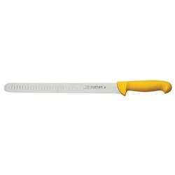 Couteau saumon 300 mm jaune - modèle Carbon - marque Comas - acier inoxydable_0