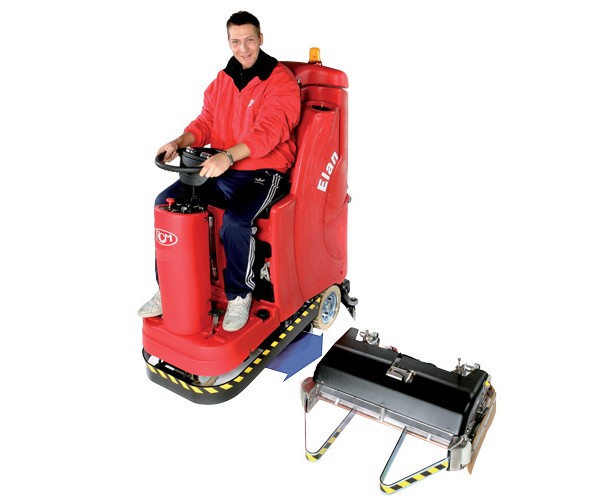 Autolaveuse autoportée ELAN 612 - 24 Volt, 3600 m2/h, largeur de nettoyage 600 mm, 2 brosses, réservoir 95L_0