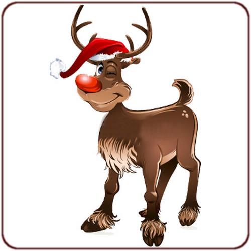 Magnet renne noël