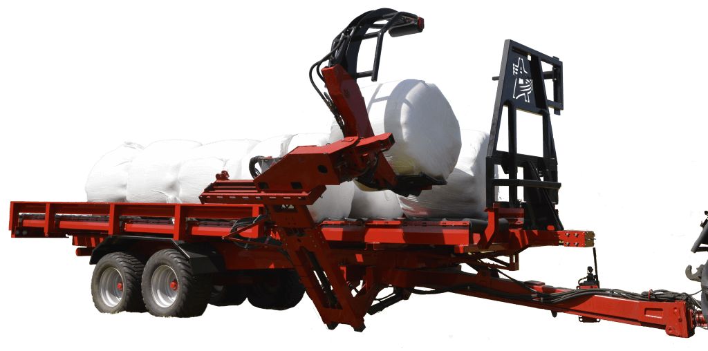 Rbmpro 2000 - Autochargeuse à balles rondes Anderson - Poids total 7000 kg (15 432 lb) - Chargement automatique et productivité supérieure_0