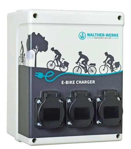 borne pour vélo électrique