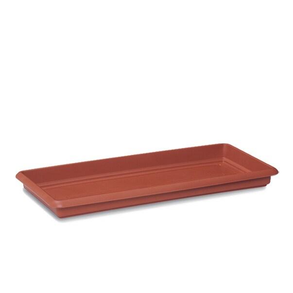 Stefanplast Grand pot de fleurs rectangulaire, 100 cm - orange matière synthétique 8003507862999_0
