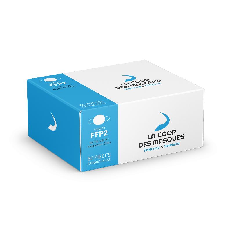 50 Masques CE bec de canard de protection respiratoire FFP2 fabriqués en France - MSKP2BC-CM01_0
