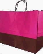 50 SACS KRAFT 40 X 31 MARRON FUSCHIA