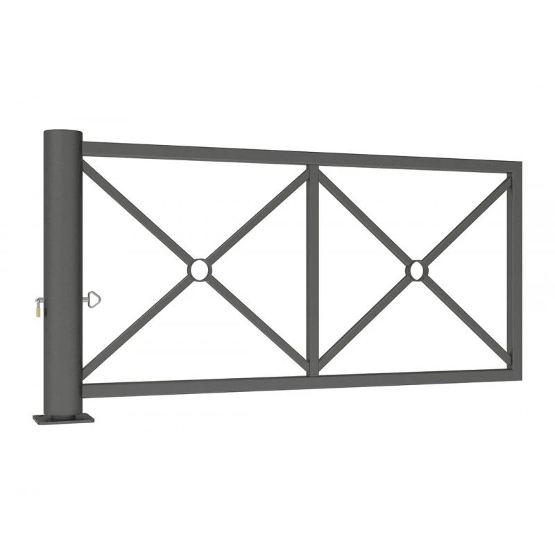 Barrière tournante de ville design_0