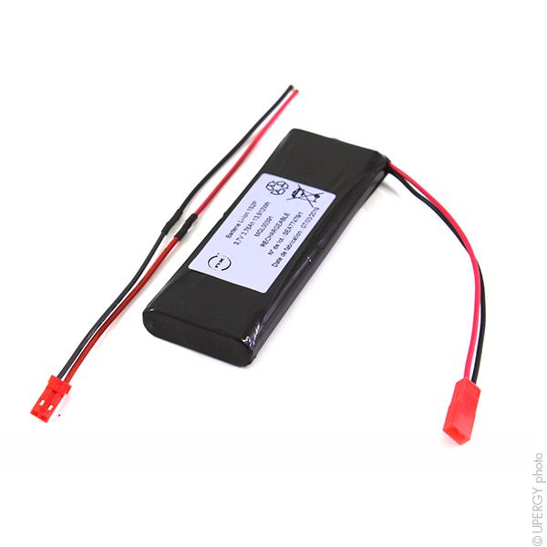 Batterie Li-Ion 2x 103450 1S2P ST1 - 3.7V 4.7Ah - Connecteur JST - Marque NX_0
