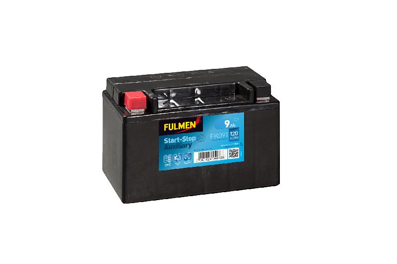 BATTERIE VOITURE FULMEN START-STOP AUXILIARY FK091 12V 9AH 120A_0